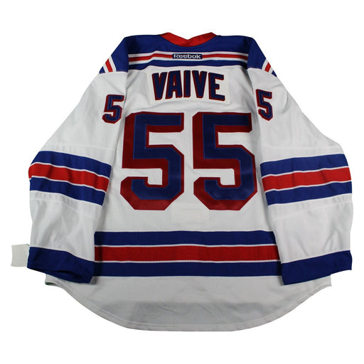 Vaive #55 New York Rangers White Issued Jersey (Size 58)