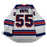 Vaive #55 New York Rangers White Issued Jersey (Size 58)