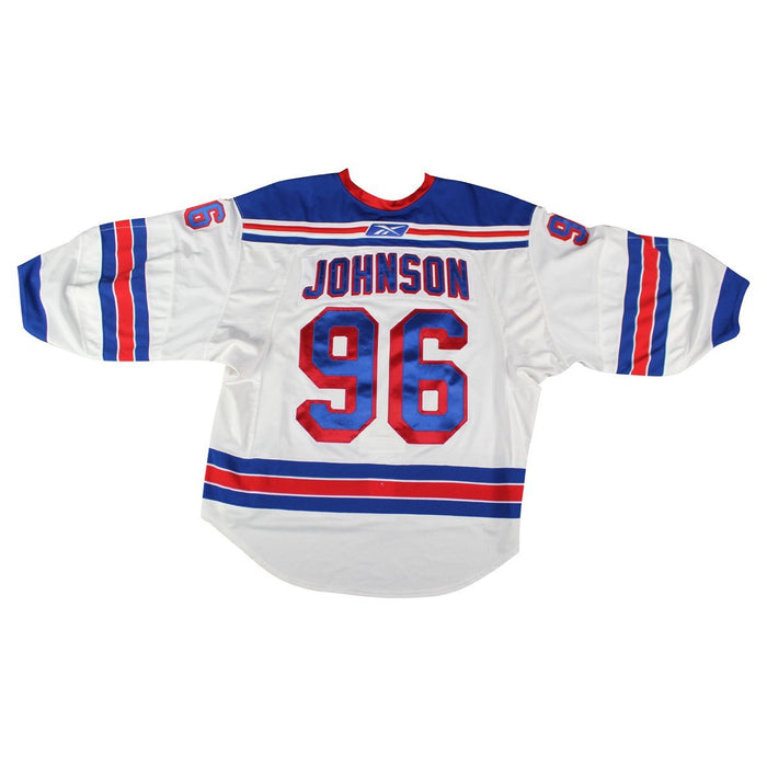 Johnson #96 New York Rangers White Issued Jersey (Size 58)