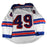 New York Rangers #49 White Issued Jersey