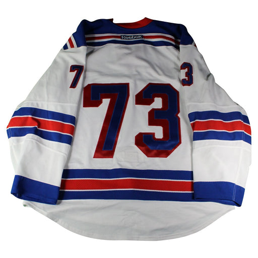 New York Rangers #73 White Issued Jersey