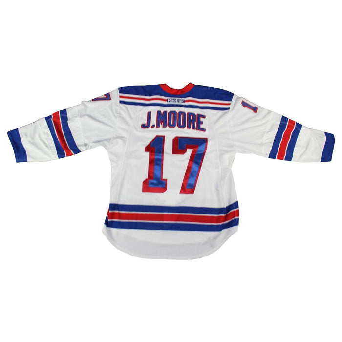 John Moore # 17 New York Ranger White Issued Jersey ( Size 56)