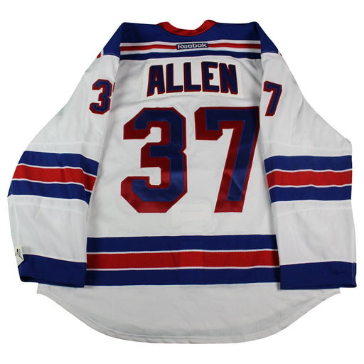 Conner Allen # 37 New York Ranger White Issued Jerssey ( Size 58)