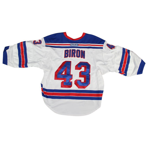 Marty Biron # 43 New York Ranger White Issued Jersey ( Size 58G)