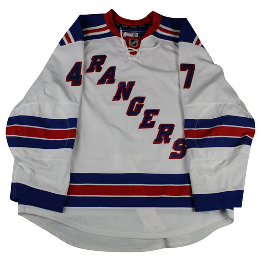 Ahti Oksanen # 47 New York Ranger White Issued Jersey ( Size 58)