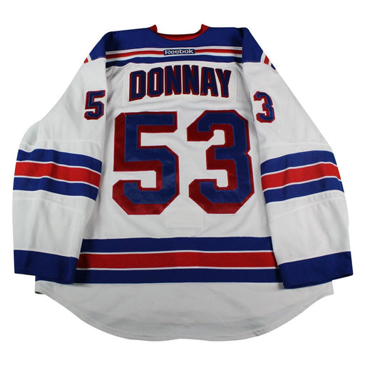 Troy Donnay #53 New York Ranger White Issued Jersey (Size58)