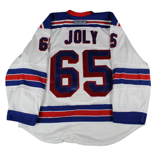 Michael Joly # 65 New York Ranger White Issued Jersey ( Size 56)