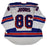 Josh Jooris #86 New York Ranger White Issued Jersey (Size 58)