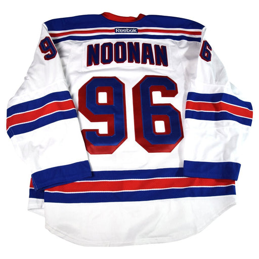 Garrett Noonan # 96 New York Ranger White Issued Jersey (Size 58)