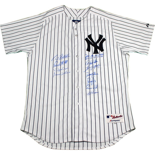 New York Yankees Dynasty 11 Signature Joe Torre  Authentic #6 Pinstripe Jersey  w/ "All 4 96 98 99 00" Insc by Joe Torre LE/10