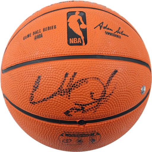 Charles Oakley Signed Mini Basketball