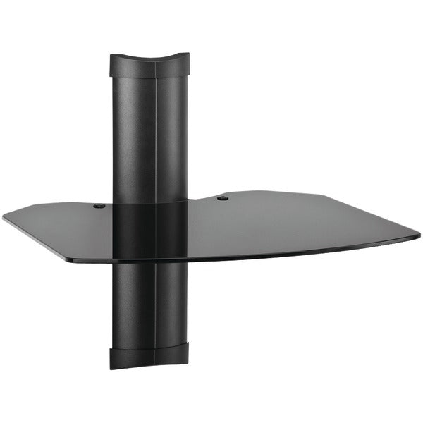 BLACK TRIA 1 SHELF WALL