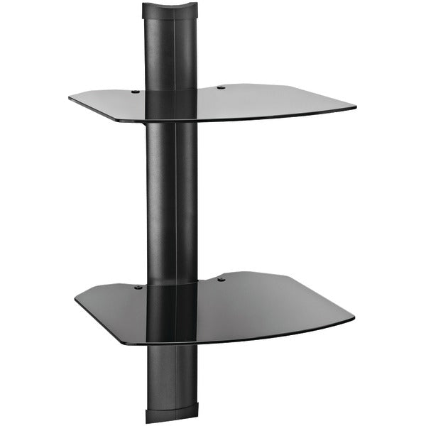 BLACK TRIA 2 SHELF WALL