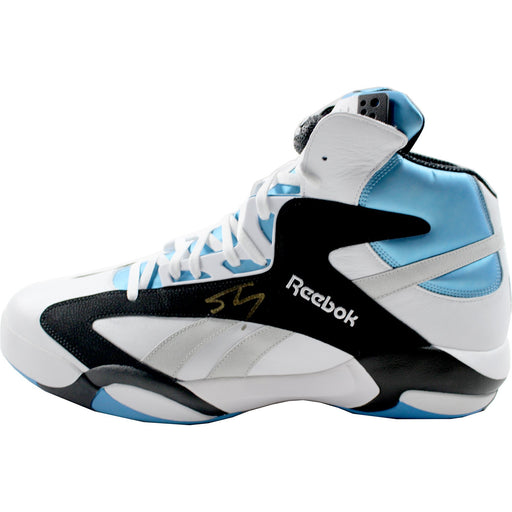 Shaquille O'Neal Signed Reebok Blue/White Size 22 Sneaker