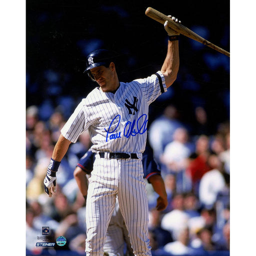 Paul O'Neill Signed Throwing Bat 8x10 Photo