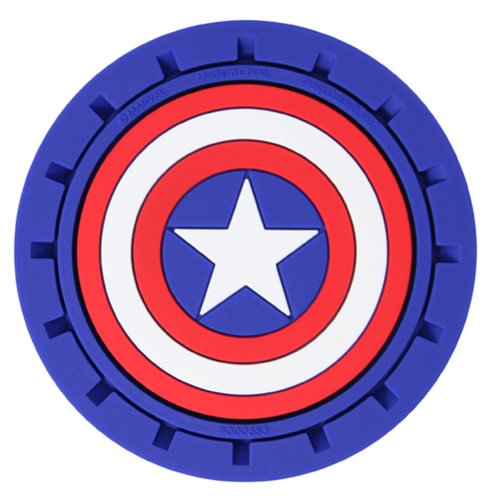 Marvel Captain America 2 Piece Auto Coasters                