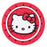 Hello Kitty Bow 2 Piece Auto Coasters                       