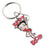 Betty Boop Chain Link Enamel Key Chain                      