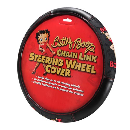 Betty Boop Chainlink Steering Wheel Cover                   