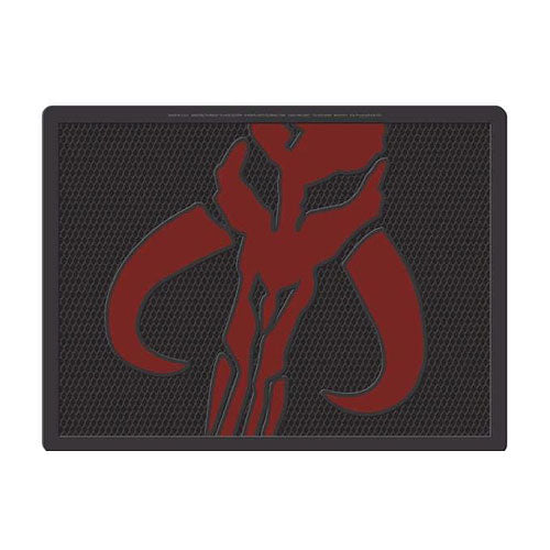 Star Wars Boba Fett Mandalorian Symbol Utility Mat          