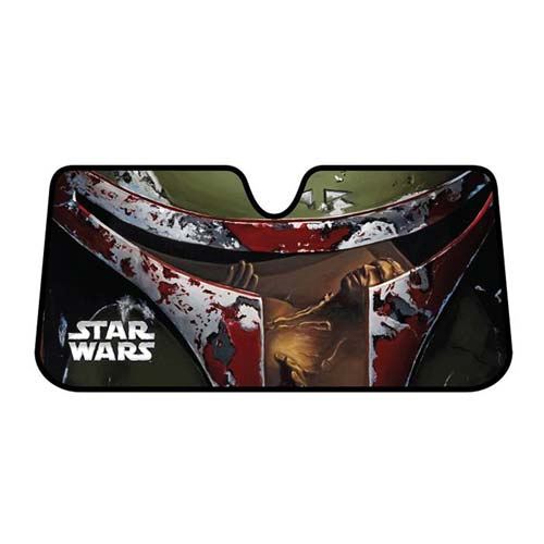 Star Wars Boba Fett Accordion Sunshade                      