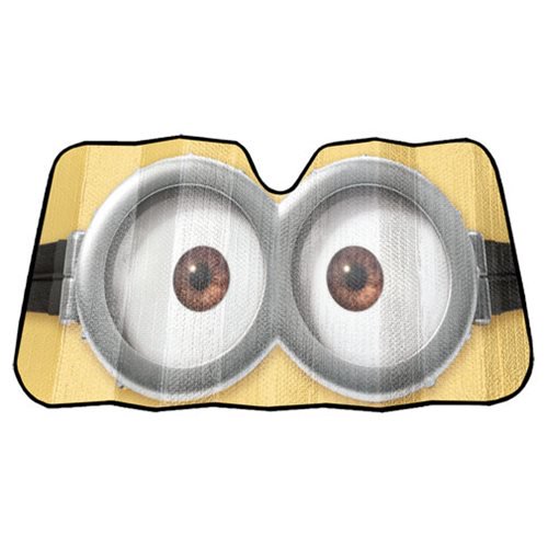 Minions Eyes Accordion Sunshade                             