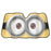 Minions Eyes Accordion Sunshade                             