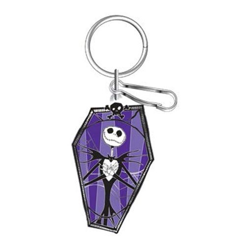 The Nightmare Before Christmas Coffin Enamel Key Chain      