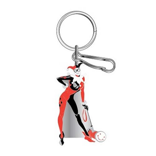 Batman Harley Quinn Enamel Key Chain                        