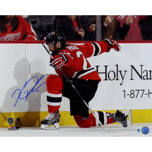 Kyle Palmieri Signed New Jersey Devils Goal Celebration 16x20 Photo