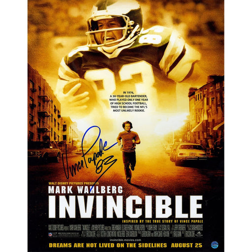 Vince Papale Signed Invincible 11x14 Photo