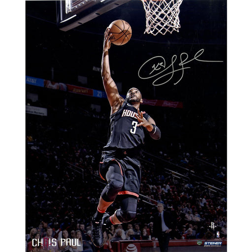 Chris Paul Houston Rockets Signed 'Lay Up' 16x20 Photo