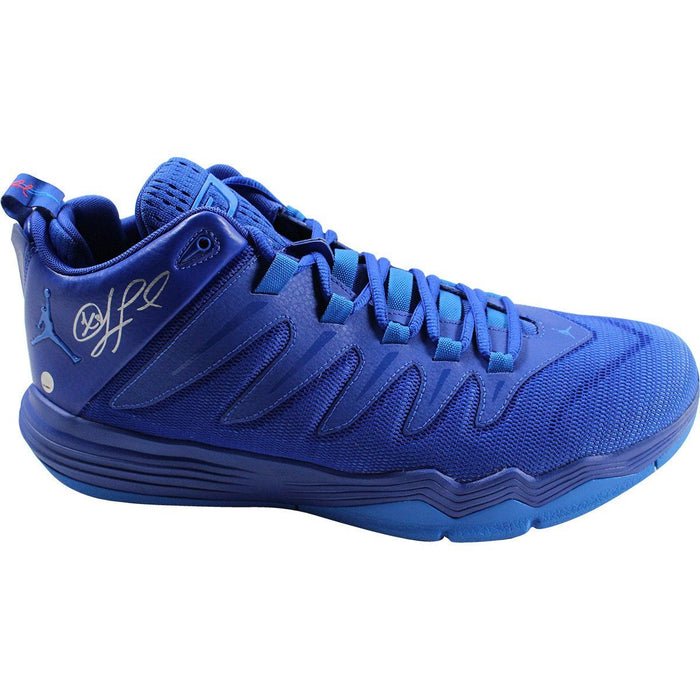 Chris Paul Signed Blue Jordan CP3IX Shoe Single