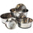 STNLSS STEEL DOG BOWL M