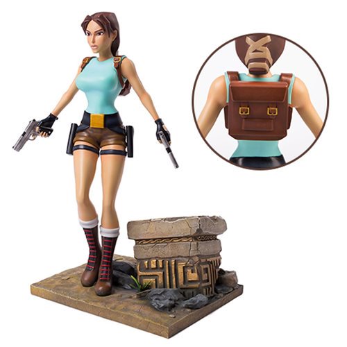 Lara Croft Classic Tomb Raider Statue                       