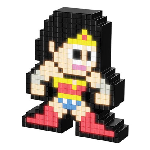 Pixel Pals Wonder Woman Collectible Lighted Figure          