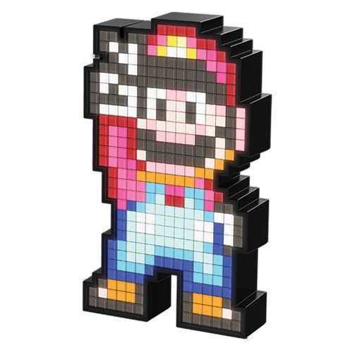 Pixel Pals Super Mario World Mario Lighted Figure           