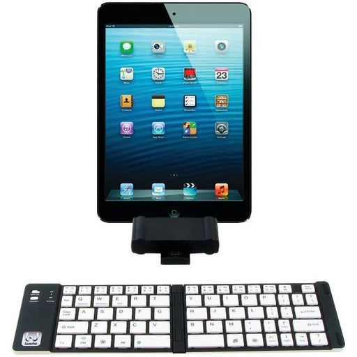 Iwerkz 44652bw Universal Foldable Bluetooth(r) Keyboard (black)