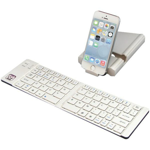 Iwerkz 44652wh Universal Foldable Bluetooth(r) Keyboard (white)