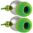 Gaiam 30761 Aluminum Earbuds (green)