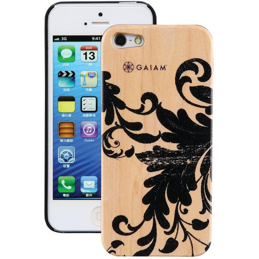 Gaiam 30781 Iphone(r) 5-5s Wood Case (filigree)