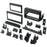 Best Kits Bkgm4 In-dash Installation Kit (gm(r) Universal 1982 - 2003 With Factory Brackets & Flat