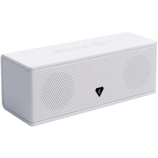 AUDIOSOURCE MD213W Portable Bluetooth Stereo Speaker & Speakerphone (White)