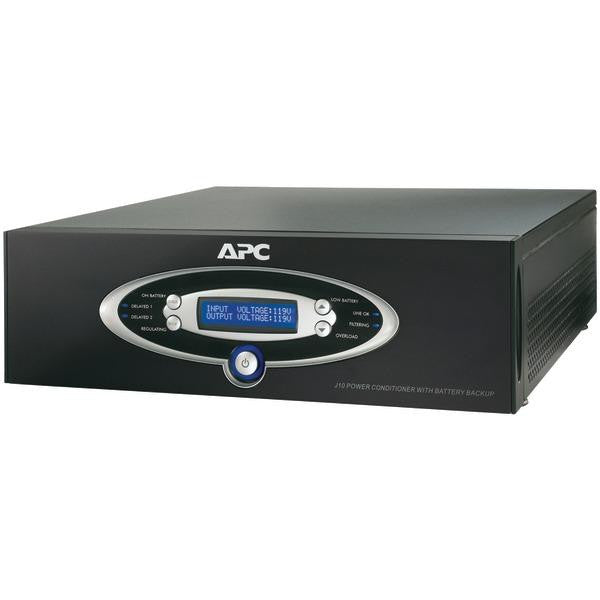 Apc J10blk 12-outlet J-type Power Conditioner With Battery Back-up (black)