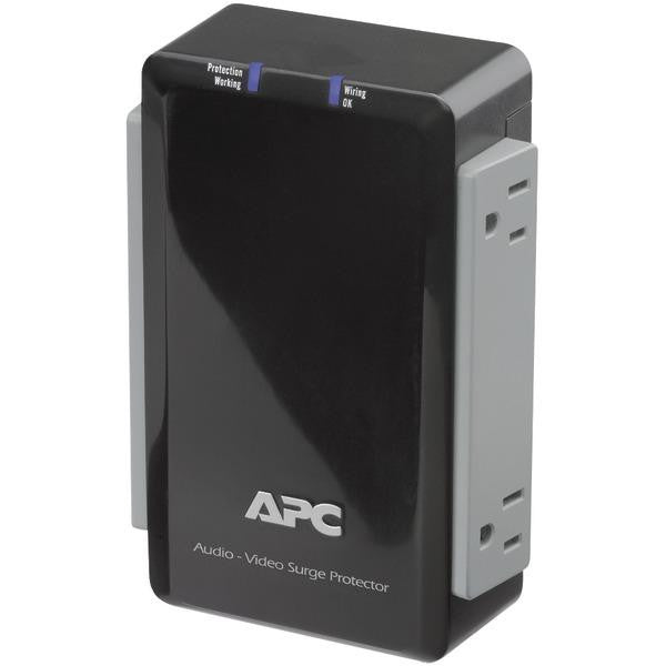 Apc P4v Wall-mount Surge Protector With Coaxial Protection (4 Outlet)