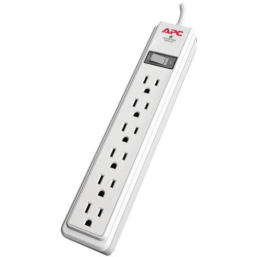 Apc P62 6-outlet Essential Surgearrest(r) Surge Protector, 2ft