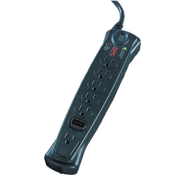 Apc P74 7-outlet Essential Surgearrest(r) Surge Protector (basic Protection)