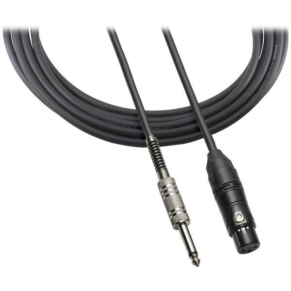 Audio Technica Atr-mcu20 Xlrf - 1-4" Microphone Cable (20ft)