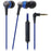 Audio Technica Ath-ckr3isbl Sonicpro(r) Ath-ckr3is Earbuds With Microphone (blue)