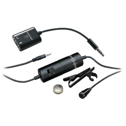 Audio Technica Atr-3350is Lavalier Microphone